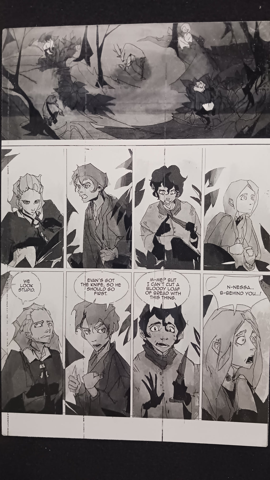Triskele #1 - Page 19 - Balck - Comic Printer Plate - PRESSWORKS