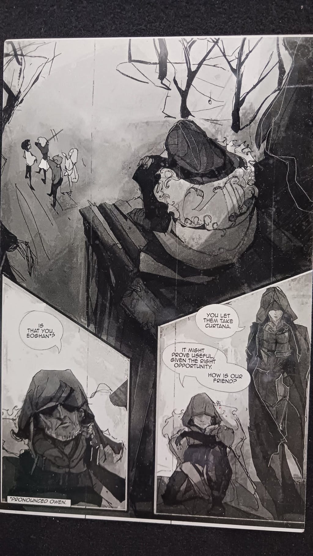 Triskele #1 - Page 31 - Black - Comic Printer Plate - PRESSWORKS