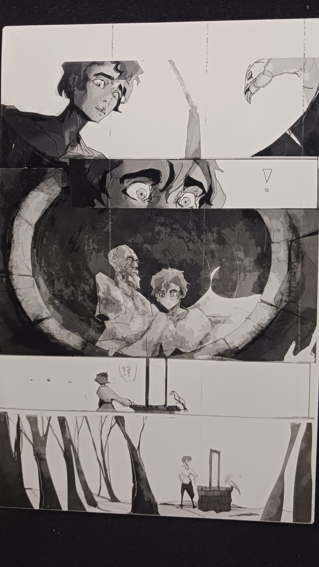 Triskele #1 - Page 7 - Black - Comic Printer Plate - PRESSWORKS