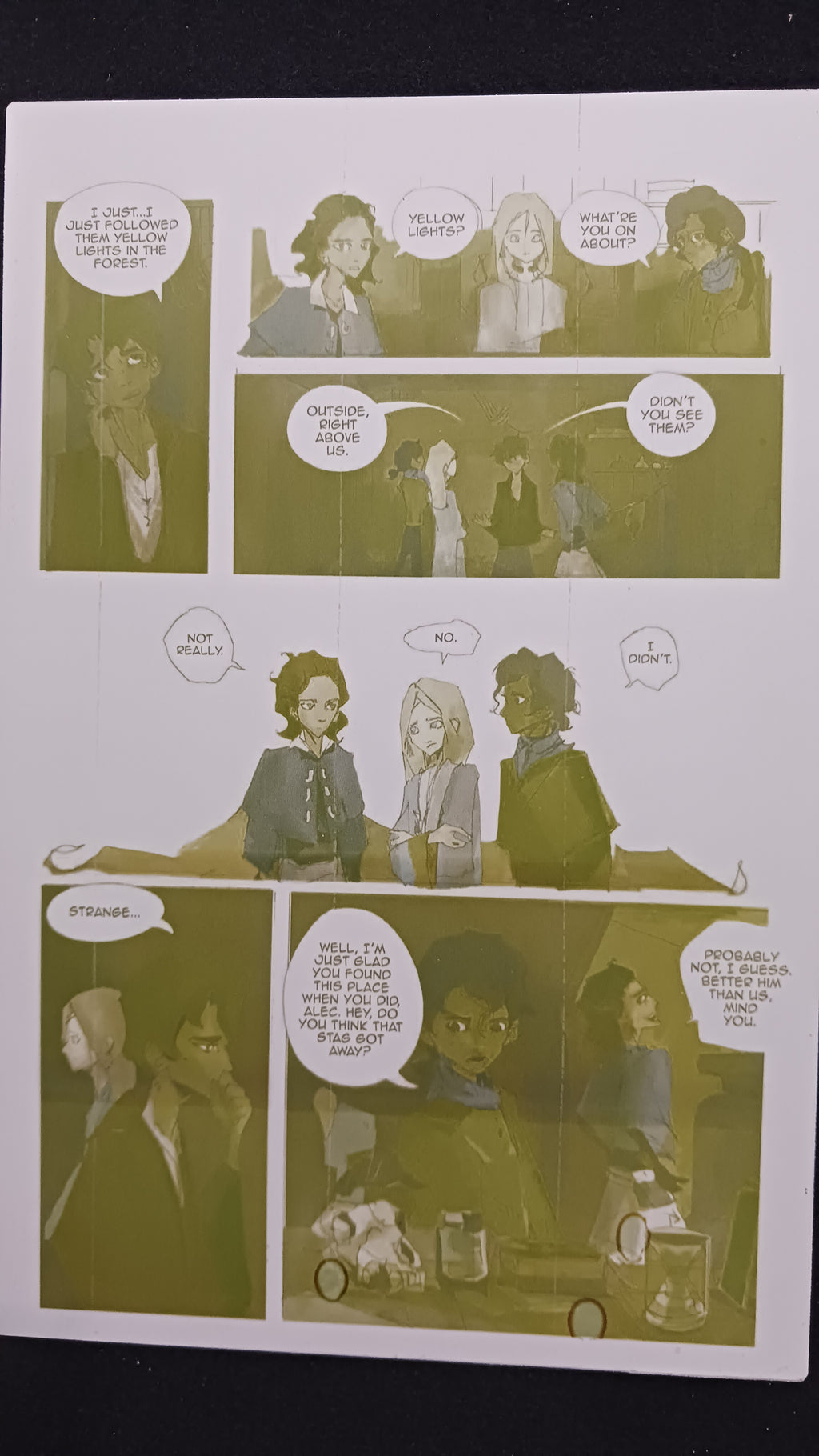 Triskele #1 - Page 28 - Yellow - Comic Printer Plate - PRESSWORKS