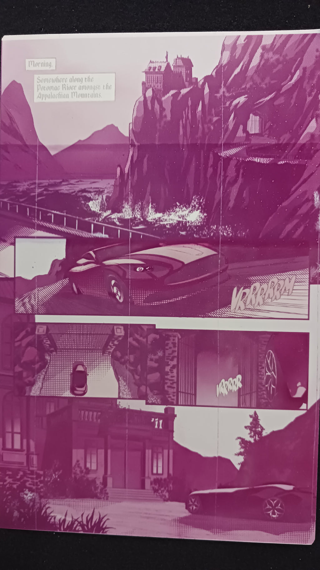 We Wicked Ones - Ashcan Preview - Page 6 - PRESSWORKS - Comic Art - Printer Plate - Magenta