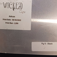We Wicked Ones - Ashcan Preview - Page 9 - PRESSWORKS - Comic Art - Printer Plate - Black