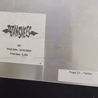 Banshees #1 - Page 21 - PRESSWORKS - Comic Art - Printer Plate - Yellow