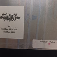 Banshees #1 - Page 22 - PRESSWORKS - Comic Art - Printer Plate - Yellow