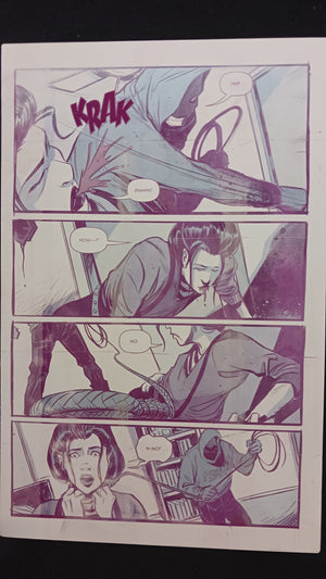 Banshees #1 - Page 3 - Magenta - Comic Printer Plate - PRESSWORKS