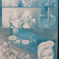 Agent of W.O.R.L.D.E #2 - Page 26 - PRESSWORKS - Comic Art -  Printer Plate - Cyan