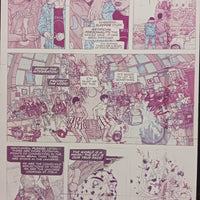 Agent of W.O.R.L.D.E #2 - Page 2 - PRESSWORKS - Comic Art -  Printer Plate - Magenta