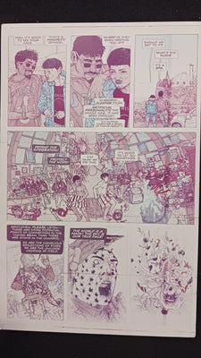 Agent of W.O.R.L.D.E #2 - Page 2 - Magenta - Comic Printer Plate - PRESSWORKS