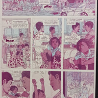 Agent of W.O.R.L.D.E #2 - Page 4 - Magenta - Comic Printer Plate - PRESSWORKS