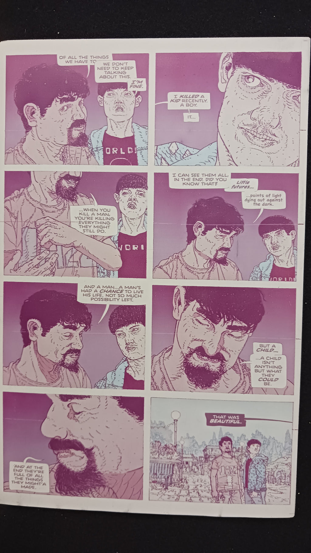 Agent of W.O.R.L.D.E #2 - Page 15 - PRESSWORKS - Comic Art -  Printer Plate - Magenta