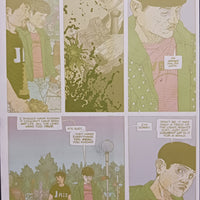 Agent of W.O.R.L.D.E #2 - Page 14 - PRESSWORKS - Comic Art -  Printer Plate - Yellow