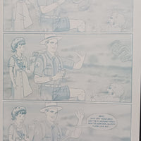 Ranger Stranger Summer Special - Page 21 - PRESSWORKS - Comic Art - Printer Plate - Cyan