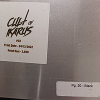 Cult of Ikarus #3 - Page 20 - PRESSWORKS - Comic Art - Printer Plate - Black