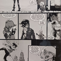 Cult of Ikarus #3 - Page 2 - PRESSWORKS - Comic Art - Printer Plate - Black