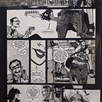 Cult of Ikarus #1 - Page 10 - PRESSWORKS - Comic Art - Printer Plate - Black
