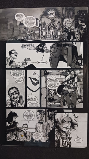 Cult of Ikarus #1 - Page 10 - PRESSWORKS - Comic Art - Printer Plate - Black