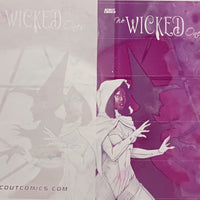 We Wicked Ones #1 - 1:10 Retailer Incentive Framed Cover - Magenta - Printer Plate - PRESSWORKS - Comic Art
