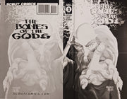 Bones of the Gods #3 - Cover Plate - Black - Printer Plate - PRESSWORKS - Comic Art - Mauricio Melo