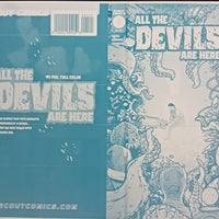 All The Devils Are Here #1 - 1:10 Retailer Incentive - Cover - Cyan - Comic Printer Plate - PRESSWORKS - Matt Harding