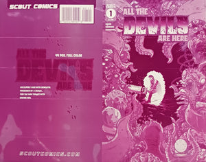 All The Devils Are Here #1 - 1:10 Retailer Incentive - Cover - Magenta - Comic Printer Plate - PRESSWORKS - Matt Harding