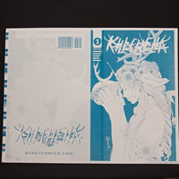 Killchella #3 - Cover - Cyan - Comic Printer Plate - PRESSWORKS