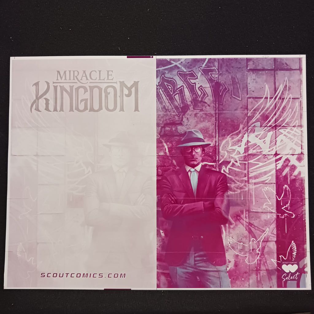 Miracle Kingdom #1 - Whatnot Select - Cover - Magenta - Comic Printer Plate - PRESSWORKS