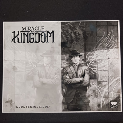Miracle Kingdom #1 - Whatnot Select - Cover - Black - Comic Printer Plate - PRESSWORKS