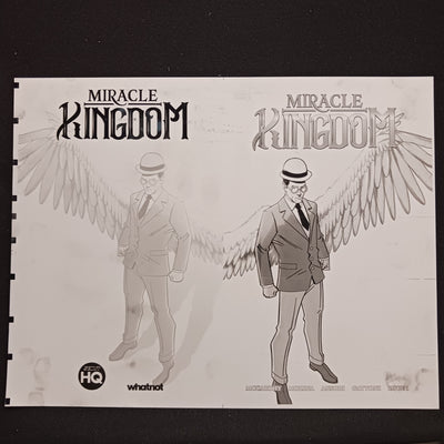 Miracle Kingdom #1 - Webstore Exclusive -  Cover - Black - Comic Printer Plate - PRESSWORKS
