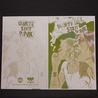 Granite State Punk #1 - Webstore Exclusive - Cover - Yellow - Comic Printer Plate - PRESSWORKS