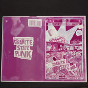 Granite State Punk #1 - VHS - Cover - Magenta - Comic Printer Plate - PRESSWORKS