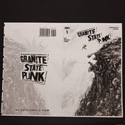 Granite State Punk #1 - 1:10 Retailer Incentive Cover - Black - Comic Printer Plate - PRESSWORKS -  Patrick Buermeyer