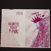 Granite State Punk #1 - 1:10 Retailer Incentive - Cover - Magenta - Comic Printer Plate - PRESSWORKS -  Patrick Buermeyer