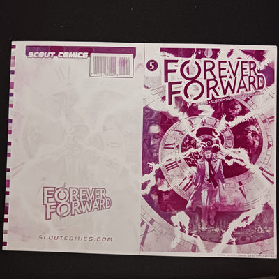 Forever Forward #5 - Cover A -  Cover - Magenta - Comic Printer Plate - PRESSWORKS - Jacob Phillips