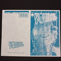 Forever Forward #5 - Cover B - Cover - Cyan - Comic Printer Plate - PRESSWORKS - Stefano Simeone