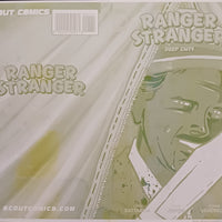 Ranger Stranger Deep Cuts #1 - Cover - Yellow - Comic Printer Plate - PRESSWORKS - Tyler Jensen