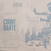 Count Dante #1 -  Cover - Cyan - Comic Printer Plate - PRESSWORKS - Cary Nord