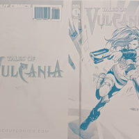 Tales of Vulcania #1 - Cover - Cyan - Comic Printer Plate - PRESSWORKS - Matteo Leoni