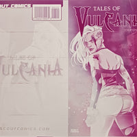 Tales of Vulcania #1 - 1:10 Retailer Incentive - Cover - Magenta - Comic Printer Plate - PRESSWORKS - Erica D’Urso