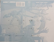 Deadfellows #1 - Cover Plate - Cyan - Printer Plate - PRESSWORKS - Comic Art - Ramiro Borallo