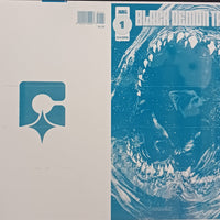 Black Demon Tales #1 - Cover Plate - Cyan - Printer Plate - PRESSWORKS - Comic Art - Joe Bocardo
