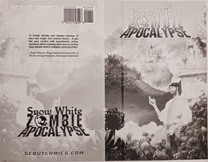 Snow White Zombie Apocalypse #1 - Cover Plate - Black - Printer Plate - PRESSWORKS - Comic Art - Hyeondo Park