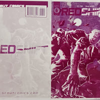 Redshift #6 - Cover - Black - Comic Printer Plate - PRESSWORKS - Amancay Nahuelpan