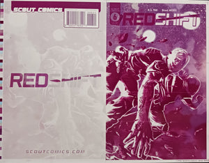 Redshift #6 - Cover - Black - Comic Printer Plate - PRESSWORKS - Amancay Nahuelpan