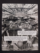 Night of the Cadillacs Magazine - Page 3  - Black - Comic Printer Plate - PRESSWORKS