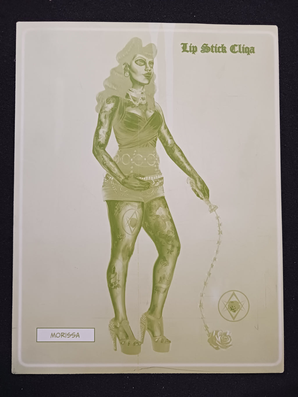 Night of the Cadillacs Magazine - Page 20  - PRESSWORKS - Comic Art - Printer Plate - Yellow