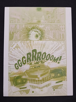 Night of the Cadillacs Magazine - Page 33  - Yellow - Comic Printer Plate - PRESSWORKS