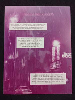 Night of the Cadillacs Magazine - Page 4  - PRESSWORKS - Comic Art - Printer Plate - Magenta