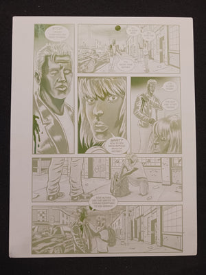 Night of the Cadillacs Magazine - Page  60 - PRESSWORKS - Comic Art - Printer Plate - Yellow