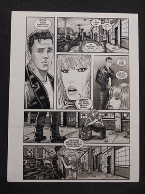 Night of the Cadillacs Magazine - Page  60 - PRESSWORKS - Comic Art - Printer Plate - Black