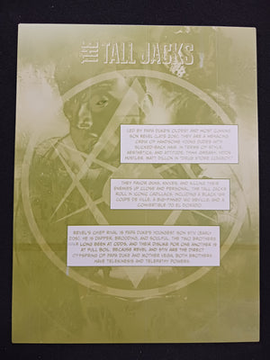 Night of the Cadillacs Magazine - Page 15 - PRESSWORKS - Comic Art - Printer Plate - Yellow